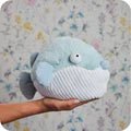 Warmies® Plush Pufferfish Microwavable - Soft Toy - British D'sire
