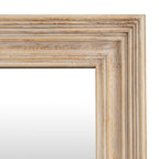 Washed Wood Framed Mirror Decorative Wall Mirror - Mirror - British D'sire