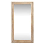 Washed Wood Framed Mirror Decorative Wall Mirror - Mirror - British D'sire
