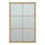 Washed Wood XL Window Mirror Decorative Wall Mirror - Mirror - British D'sire