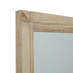 Washed Wood XL Window Mirror Decorative Wall Mirror - Mirror - British D'sire