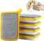Washing up Sponge, Double Sided Kitchen Dishcloth, Multi - Purpose Absorbent Sponge, Bowl Dish Cleaning Pad Scrubber,Kitchen Dishwashing Cleaning Tool (5pcs) - Kitchen Accessories - British D'sire