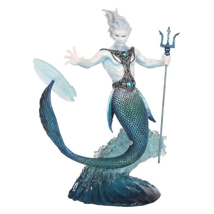 Water Elemental Wizard Figurine by Anne Stokes - British D'sire Main image