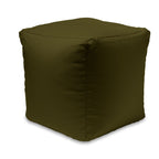 Waterproof Cube Indoor Outdoor Bean Bag Foot Stool Pouffe - British D'sire