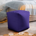 Waterproof Cube Indoor Outdoor Bean Bag Foot Stool Pouffe - British D'sire