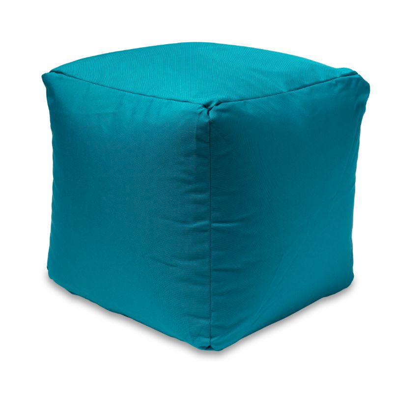 Waterproof Cube Indoor Outdoor Bean Bag Foot Stool Pouffe - British D'sire