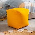 Waterproof Cube Indoor Outdoor Bean Bag Foot Stool Pouffe - British D'sire