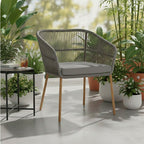 Waterproof Seat Pad Ideal for Indoor, Outdoor, Garden, or Patio Chairs - Red - British D'sire