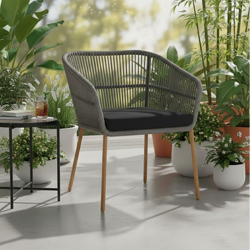 Waterproof Seat Pad Ideal for Indoor, Outdoor, Garden, or Patio Chairs - Red - British D'sire