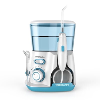 Waterpulse V300 800ml Oral Irrigator Dental Flosser Oral Hygiene Water Flossing Cleaner, Plug Type:EU(Green) Secondary image