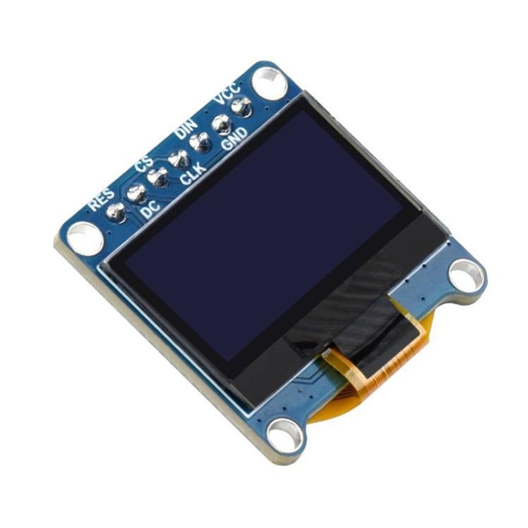 Waveshare 0.96 inch OLED Display Module, 128×64 Resolution, SPI / I2C Communication(C Yellow Blue) Secondary image
