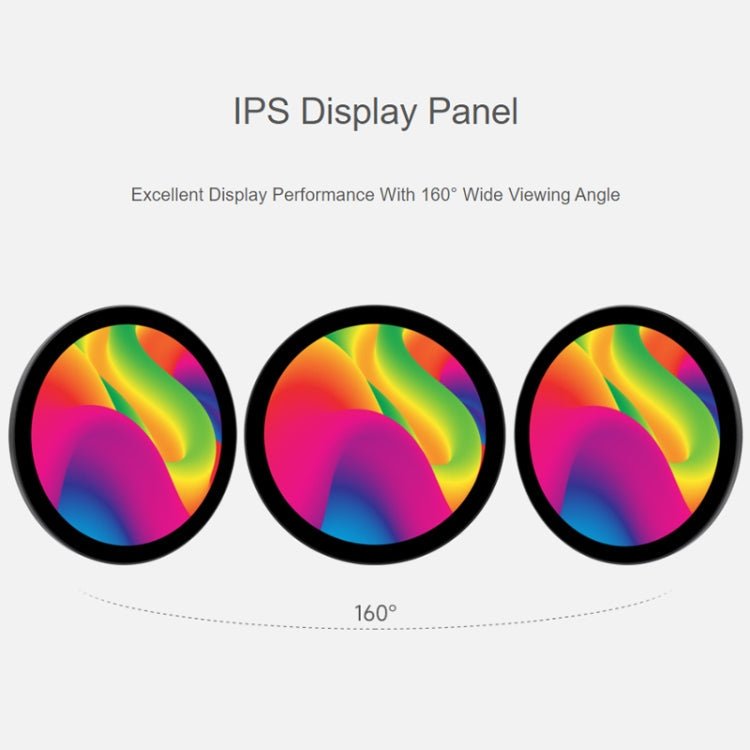 Waveshare 1080x1080 IPS Optically Bonded 5 - Inch HDMI Circular 10 - Point Touch Screen(24369) - British D'sire