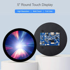 Waveshare 1080x1080 IPS Optically Bonded 5 - Inch HDMI Circular 10 - Point Touch Screen(24369) - British D'sire