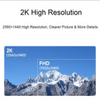 Waveshare 13.3 Inch 2K 2560×1440 HDMI/Type - C Display Interface AMOLED Touch Display(US Plug) - British D'sire