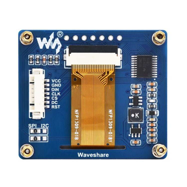 Waveshare 1.54 Inch OLED Display Module, 128×64 Resolution, SPI / I2C Communication(White) Secondary image
