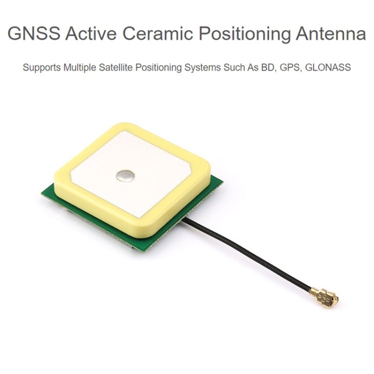 Waveshare 24095 GNSS Active Ceramic Positioning Antenna, IPEX 1 Connector - British D'sire
