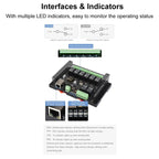 Waveshare 24964 Industrial 8 - ch Ethernet Relay Module, PoE Port Communication(Modbus POE ETH Relay) - British D'sire