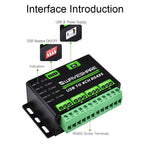Waveshare 25219 Industrial USB To 4Ch RS485 Converter - British D'sire