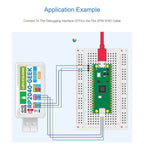 Waveshare 25394 RP2040 - GEEK Development Board, Based On RP2040 Microcontroller, With 1.14inch 65K Color LCD - British D'sire