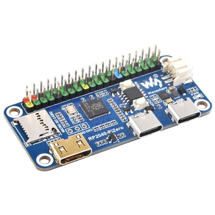 Waveshare 25506 RP2040 - PiZero Development Board, Based On Raspberry Pi RP2040, 264KB SRAM And 16MB - British D'sire