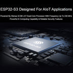 Waveshare ESP32 - S3 Microcontroller 2.4GHz Wi - Fi Development Board ESP32 - S3 - WROOM - 1 - N8R8 Module Standard Ver. With Pinheader - British D'sire