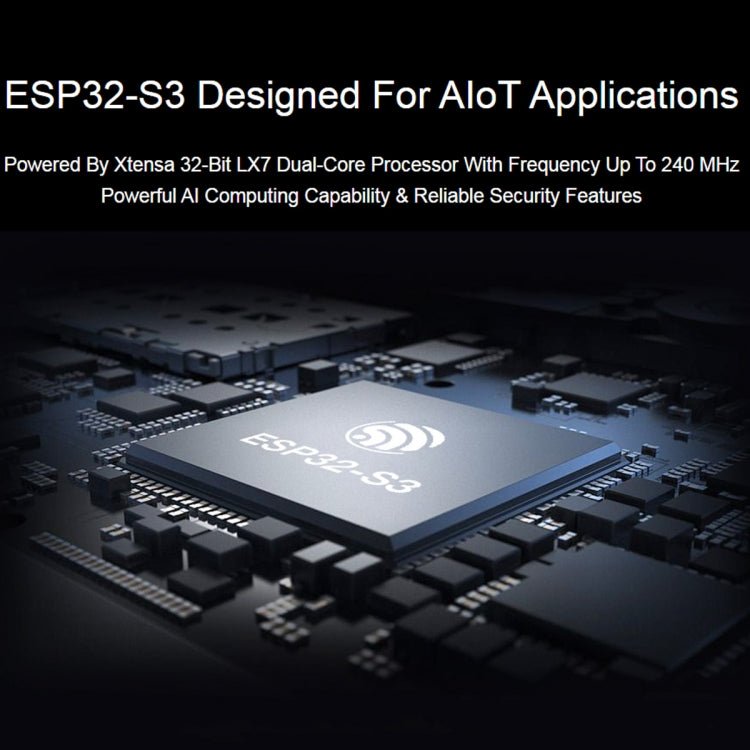 Waveshare ESP32 - S3 Microcontroller 2.4GHz Wi - Fi Development Board ESP32 - S3 - WROOM - 1 - N8R8 Module Standard Ver. With Pinheader - British D'sire