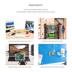 Waveshare For Raspberry Pi 4 Model B 2GB BCM2711B0 64 - Bit Quad - Core 4K Dual Mini HDMI For DIY, IoT, Python Development - British D'sire