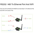 Waveshare Industrial Grade Serial Server RS232/485 to WiFi / Ethernet RJ45 Network Port - British D'sire