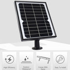 Waveshare Monocrystalline Silicon Solar Panel (5.5V 6W), Toughened Glass Surface - British D'sire