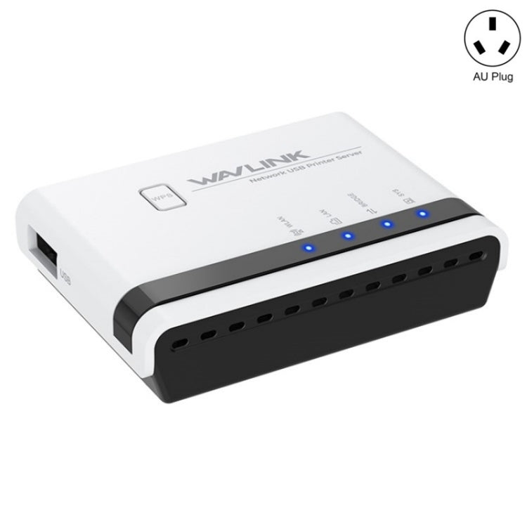 WAVLINK NU516U1 USB2.0 Wireless Printer Server With 10 / 100Mbps LAN / Bridge WiFi(AU Plug) - British D'sire Main image