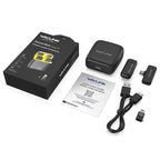 WAVLINK WS - WAJ606C1 Lavalier Noise Reduction Wireless Microphone with 8 Pin RX Receiver - British D'sire