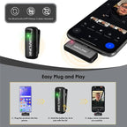 WAVLINK WS - WAJ606C1 Lavalier Noise Reduction Wireless Microphone with 8 Pin RX Receiver - British D'sire