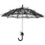 Wedding Parties Bridal Lace Cotton Umbrella Dancing Photography Prop Umbrella(Black) - British D'sire