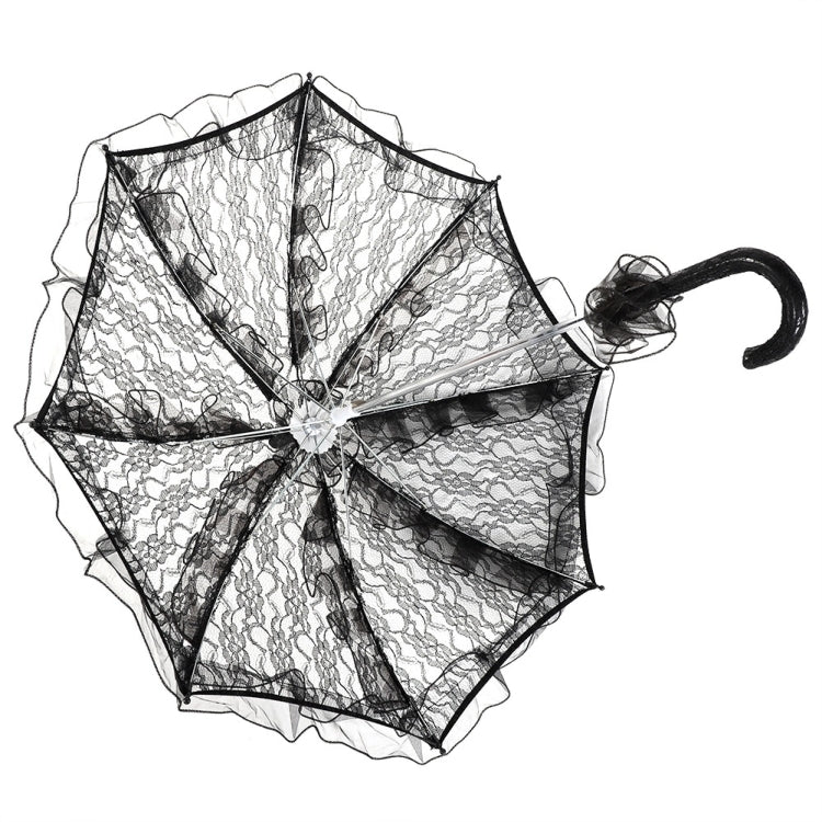 Wedding Parties Bridal Lace Cotton Umbrella Dancing Photography Prop Umbrella(Green) - British D'sire