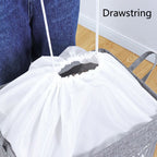 weekeight Clothing Quilt Storage Bag Household Moving Luggage Organizer Bag, Colour: Gray - British D'sire