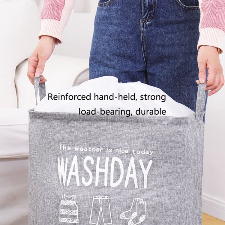 weekeight Clothing Quilt Storage Bag Household Moving Luggage Organizer Bag, Colour: Gray - British D'sire