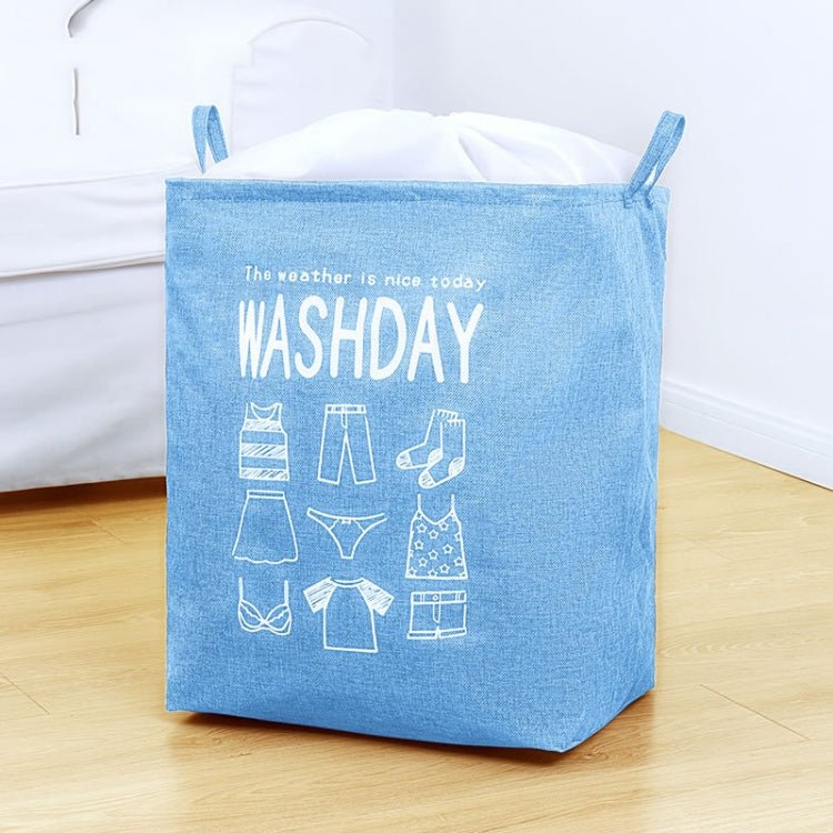 weekeight Clothing Quilt Storage Bag Household Moving Luggage Organizer Bag, Colour: Light Blue - British D'sire Main image