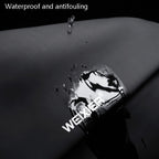 WEIXIER 8641 Men Running Waterproof Waist Bag Multifunctional Chest Bag Sports Leisure One - Shoulder Bag(Dark Gray) - chest bag - British D'sire