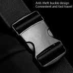 WEIXIER 8641 Men Running Waterproof Waist Bag Multifunctional Chest Bag Sports Leisure One - Shoulder Bag(Dark Gray) - chest bag - British D'sire