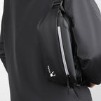 WEIXIER 9563 Men Outdoor Messenger Bag Multifunctional PU Large - Capacity Waist Bag(Gray) - British D'sire