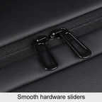 WEIXIER B726 Simple Expandable Double - Shoulder Backpack Large Capacity Business Casual Bag(Black) - British D'sire