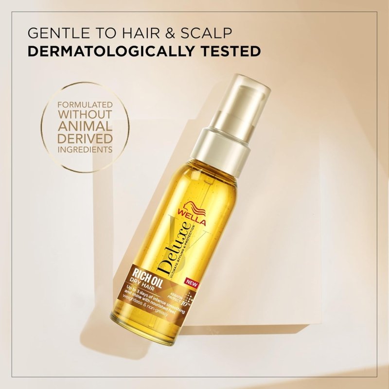 Wella Deluxe Rich Oil, 100ml - Hair Oil - British D'sire