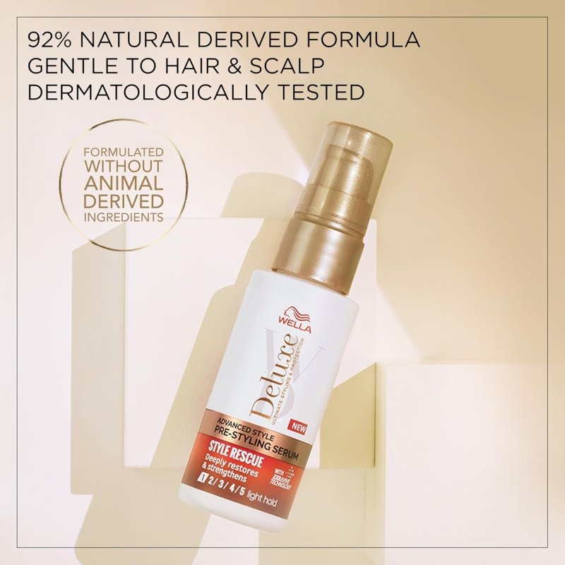 Wella Deluxe Style Rescue Pre - Styling Serum, 50ml - hair serum - British D'sire