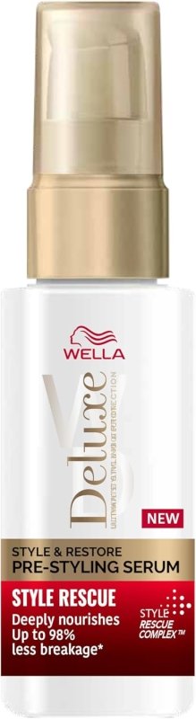 Wella Deluxe Style Rescue Pre - Styling Serum, 50ml - hair serum - British D'sire Main image