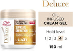 Wella Deluxe Supreme Definition Oil Infused Cream Gel, 150ml - Hair Gel - British D'sire