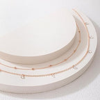 Wendalern Gold Layered Rhinestone Waist Chain (28–36″) - Body Jewellery - British D'sire