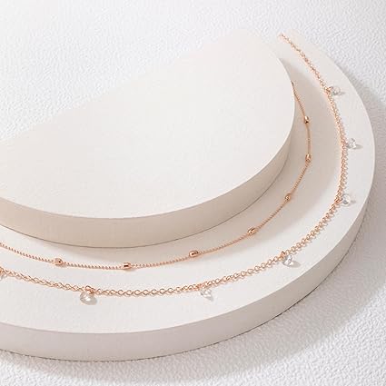 Wendalern Gold Layered Rhinestone Waist Chain (28–36″) - Body Jewellery - British D'sire