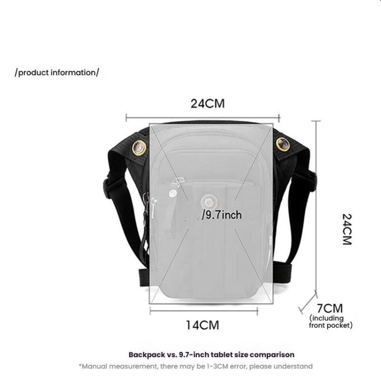 WEPOEWR Commuting Chest Bag Outdoor Cycling Leggings Pouch Portable Waist Messenger Shoulder Bag(Army Green) - British D'sire