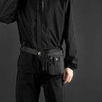 WEPOEWR Commuting Chest Bag Outdoor Cycling Leggings Pouch Portable Waist Messenger Shoulder Bag(Army Green) - British D'sire