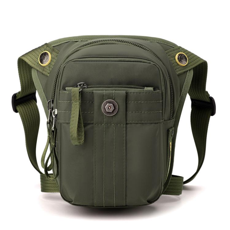 WEPOEWR Commuting Chest Bag Outdoor Cycling Leggings Pouch Portable Waist Messenger Shoulder Bag(Army Green) - British D'sire Main image